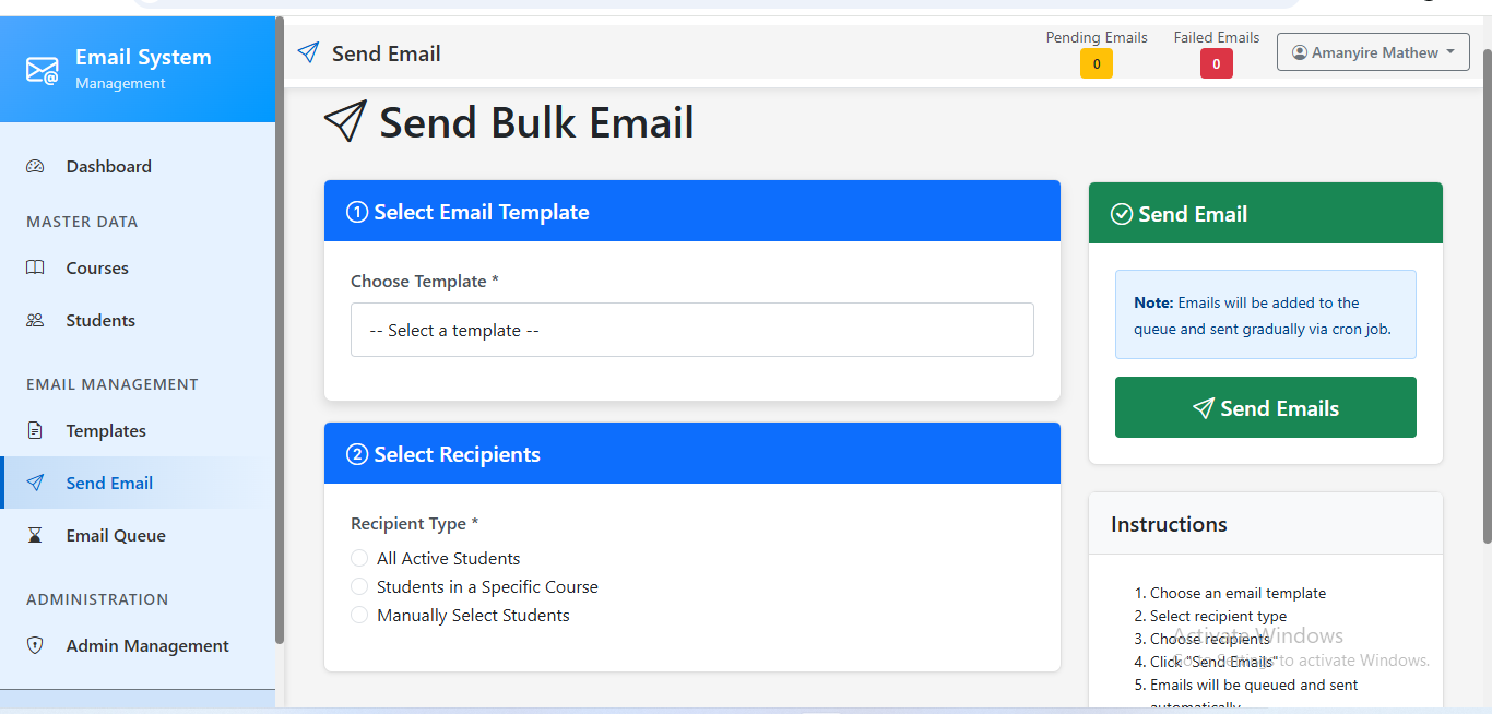 Automated Emailer Platform